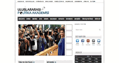 Desktop Screenshot of politikaakademisi.org